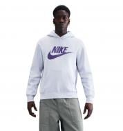 Джемпер Nike M NK CLUB BB PO GFX HOODIE FN3868-057 р.M фіолетовий Джемпер Nike M NK CLUB BB PO GFX HOODIE FN3868-057 р.M фіолетовий