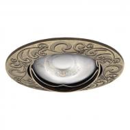 Светильник точечный Kanlux Urtica 50 Вт GU10 латунь 19550