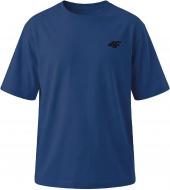 Футболка 4F TSHIRT M4113 4FJWSS27TTSHM4113-30S р.140 синий