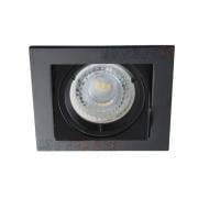 Светильник точечный Kanlux ALREN DTL-B 35 Вт GU10 черный 26754