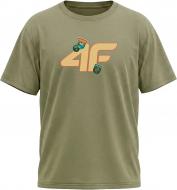 Футболка 4F TSHIRT M4127 4FJWSS27TTSHM4127-44S р.140 хаки