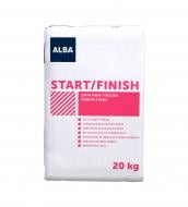 Шпаклевка АЛЬБА гипсовая универсальная 2в1 "START/FINISH" 20 кг