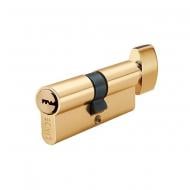 Цилиндр Linde A6P 30x30 ключ-вороток 60 мм полированная латунь ключ-тумблер A6P30/30T PB