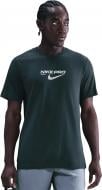 Футболка Nike M NK DF TEE NIKE PRO TRAINING HV4131-390 р.S зеленый