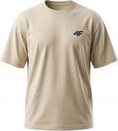 Футболка 4F TSHIRT M4069 4FWSS27TTSHM4069-12S р.L бежевый