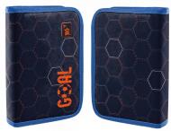 Пенал школьный HP-04Goal 533074 YES синий