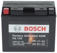 Аккумулятор автомобильный Bosch 10Ah 165A 12V «+» ліворуч (BO0986FA1100)