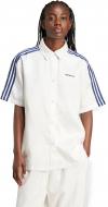 Футболка Adidas woven shirt IX3552 р.M белый