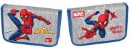 Пенал школьный HP-04 Marvel Spiderman 533144 YES серый с рисунком