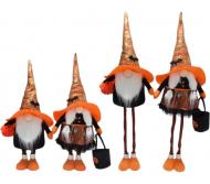 Декорация Гном телескопический 35х118 см в ассортименте