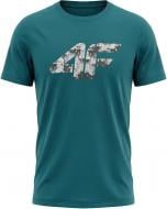 Футболка 4F TSHIRT M4072 4FWSS27TTSHM4072-35S р.L голубой Футболка 4F TSHIRT M4072 4FWSS27TTSHM4072-35S р.L голубой