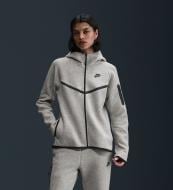 Джемпер Nike W NSW TCH FLC WR FZ HDY 2 HV6747-063 р.S серый