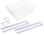 Корзина выдвижной DC сталь 440x480x160 мм белый