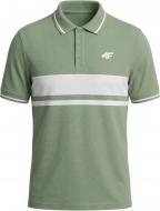 Поло 4F POLO SHIRT M0934 4FWSS27TPTSM0934-42S р.L зеленый Поло 4F POLO SHIRT M0934 4FWSS27TPTSM0934-42S р.L зеленый
