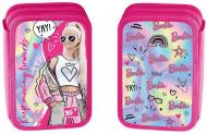 Пенал школьный HP-01 Barbie 533103 YES розовый с рисунком