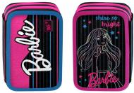 Пенал школьный HP-01 Barbie 533089 YES черный с малиновым