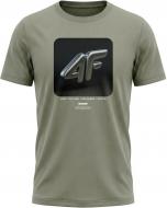 Футболка 4F TSHIRT M4077 4FWSS27TTSHM4077-41S р.L зеленый
