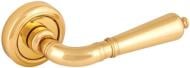 Ручка на розетке Forme antik l01 без запирания золото