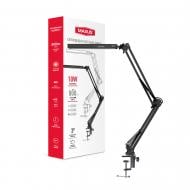 Настольная лампа Maxus Desk Lamp 10W 3CCT Metal CLIP BL 220 Вт черный 1-MDL-10W-MCLB