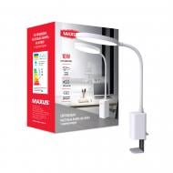 Настільна лампа акумуляторна Maxus Desk Lamp 3CCT WH CLIP Battery 10 Вт білий 1-MDL-10W-CLIP