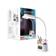 Настольная лампа офисная Intelite Desk Lamp WH RGB Pen holder Calendar 10 Вт белый 1-IDL-10W-RGBPen