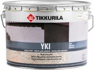 Краска акрилатная водоэмульсионная TIKKURILA Yki Sokkelimaali, база А глубокий мат белый 9 л 11,7 кг