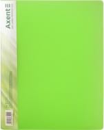 Скоросшиватель А4 прозрачный зеленый Axent