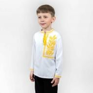 Вышиванка для мальчиков Dexter`s Golden Stitches р.140 белый d1302-17