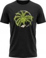 Футболка 4F TSHIRT M4068 4FWSS27TTSHM4068-20S р.L черный Футболка 4F TSHIRT M4068 4FWSS27TTSHM4068-20S р.L черный