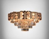 Люстра потолочная Sirius Rodos 9x40 Вт E14 золото 9029/9