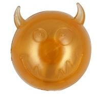 М'яч AnimAll Чортик з пискавкою 45 мм золотий (182655)