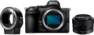 Фотоапарат Nikon Z5 black + 24-50 f/4-6.3 S + FTZ Mount Adapter Kit (VOA040K003)