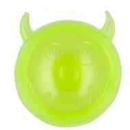 М'яч AnimAll Чортик з пискавкою 45 мм жовтий (182656)