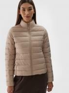 Куртка жіноча демісезонна 4F DOWN JACKET F467 4FWAW24TDJAF467-83S р.XS бежева