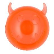 М'яч AnimAll Чортик з пискавкою 45 мм помаранчевий (182657)