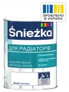 Емаль Sniezka водорозчинна для радіаторів білий глянець 0,75 л