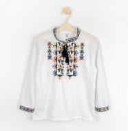 Вышиванка для мальчиков Dexter`s Roots of Strength р.116 белый d1302-16