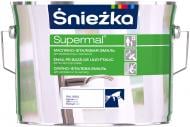 Эмаль Sniezka масляно-фталевая Supermal белый мат 2,5 л