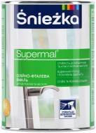 Емаль Sniezka олійно-фталева Supermal білий глянець 0,2 л
