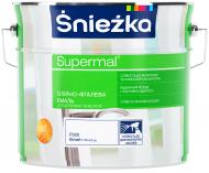 Емаль Sniezka олійно-фталева Supermal білий глянець 10 л