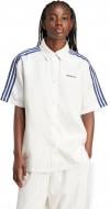 Футболка Adidas woven shirt IX3552 р.XS білий