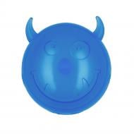 М'яч AnimAll Чортик з пискавкою 75 мм синій (182683)