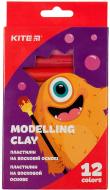 Пластилин Jolliers K19-086, 12 цветов, 200 г