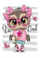 Постер Сова розовая (Be cool) Posterclub Постер Сова розовая (Be cool) Posterclub