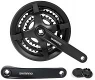 Шатун велосипедний L170мм 24-34-42Т SHIMANO FC-TY301 під квадрат (CHW-109)