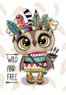 Постер Сова (Wild and free) Posterclub