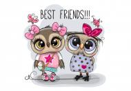 Постер Совы (Best friends) Posterclub Постер Совы (Best friends) Posterclub