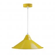 Подвес Светкомплект Loft PLC 411 1x40 Вт E27 желтый