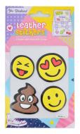 Набор наклеек Leather stikers Smile YES Weekend