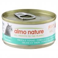 Консерва для котов Almo Nature HFC Cat Jelly форель и тунец 70 г